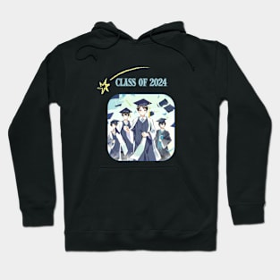 Anime Male Class of 2024 Hoodie